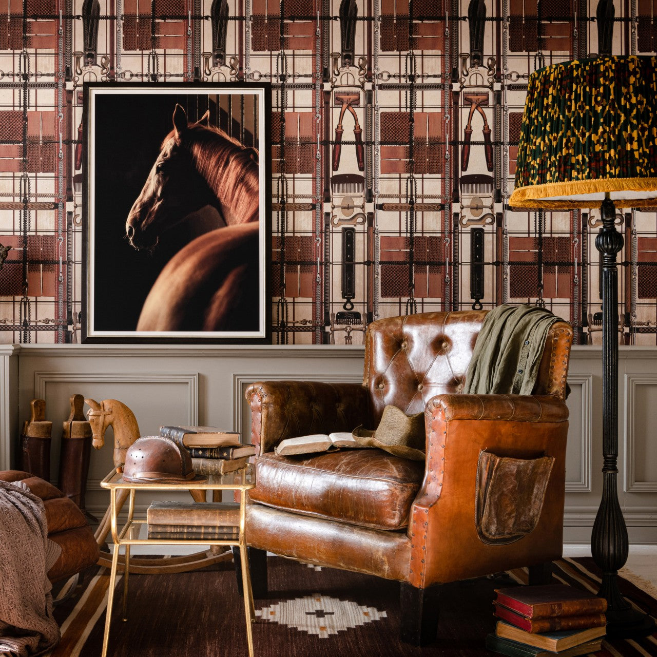 mind the gap - harnessmaker's atelier wallpaper - wp20640