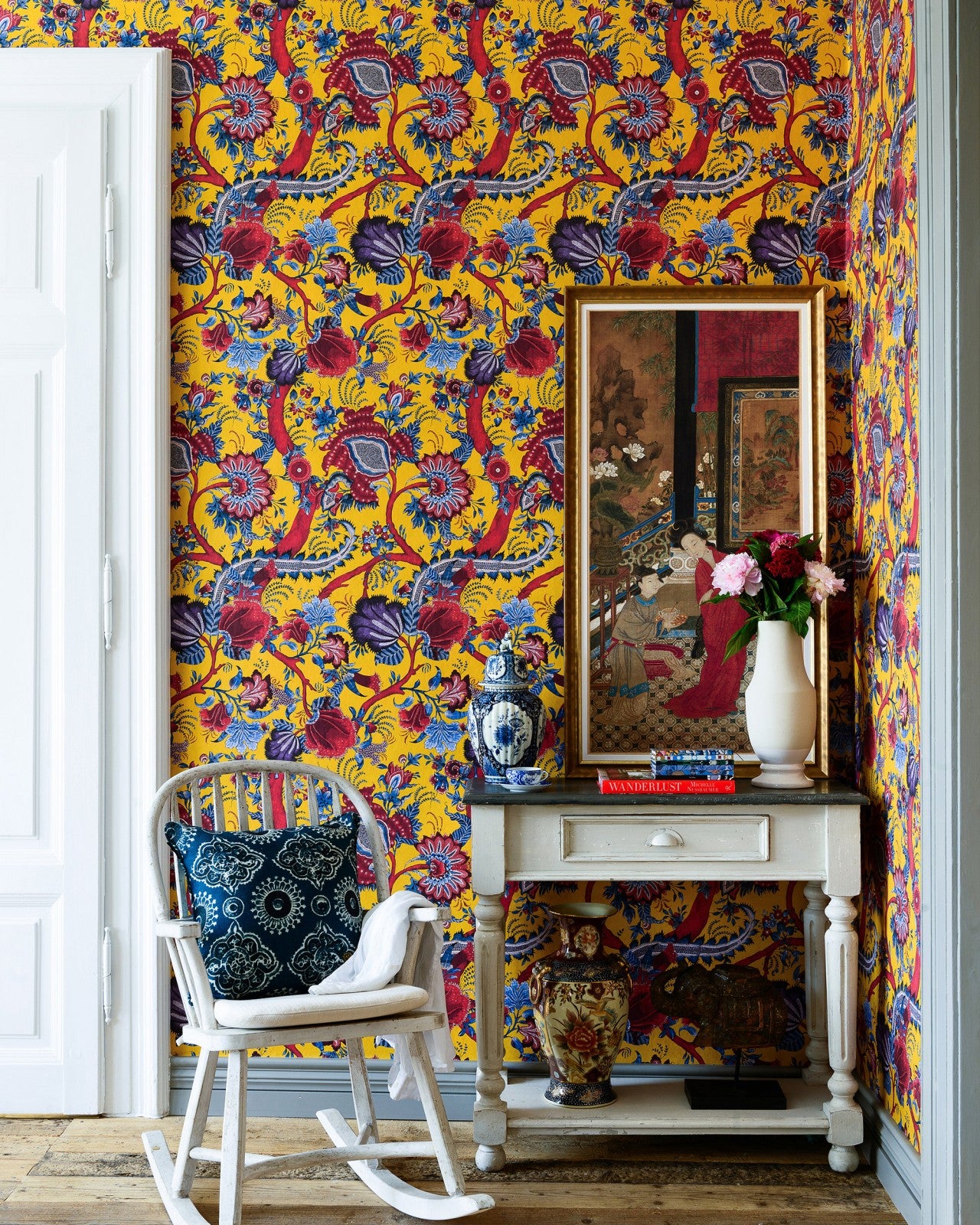 mind the gap - chinese paisley wallpaper - wp20581