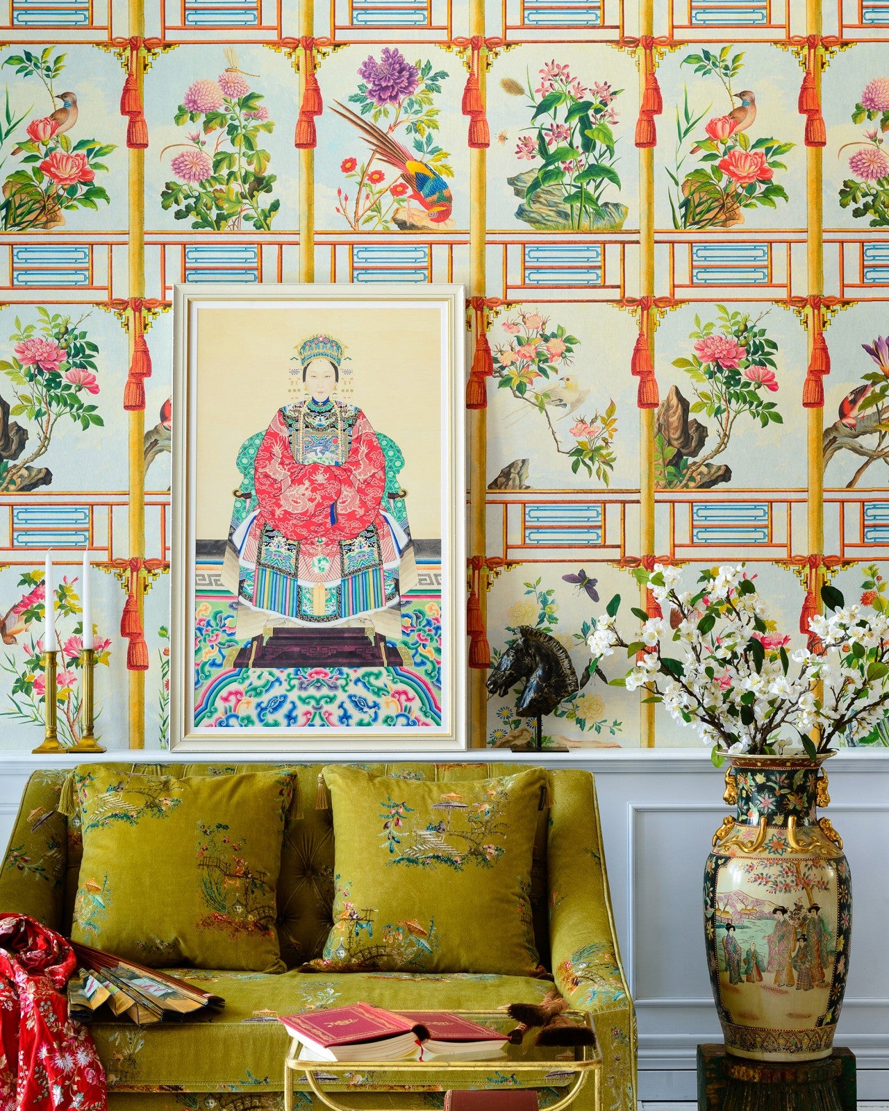 mind the gap - flowering wall wallpaper - wp20585