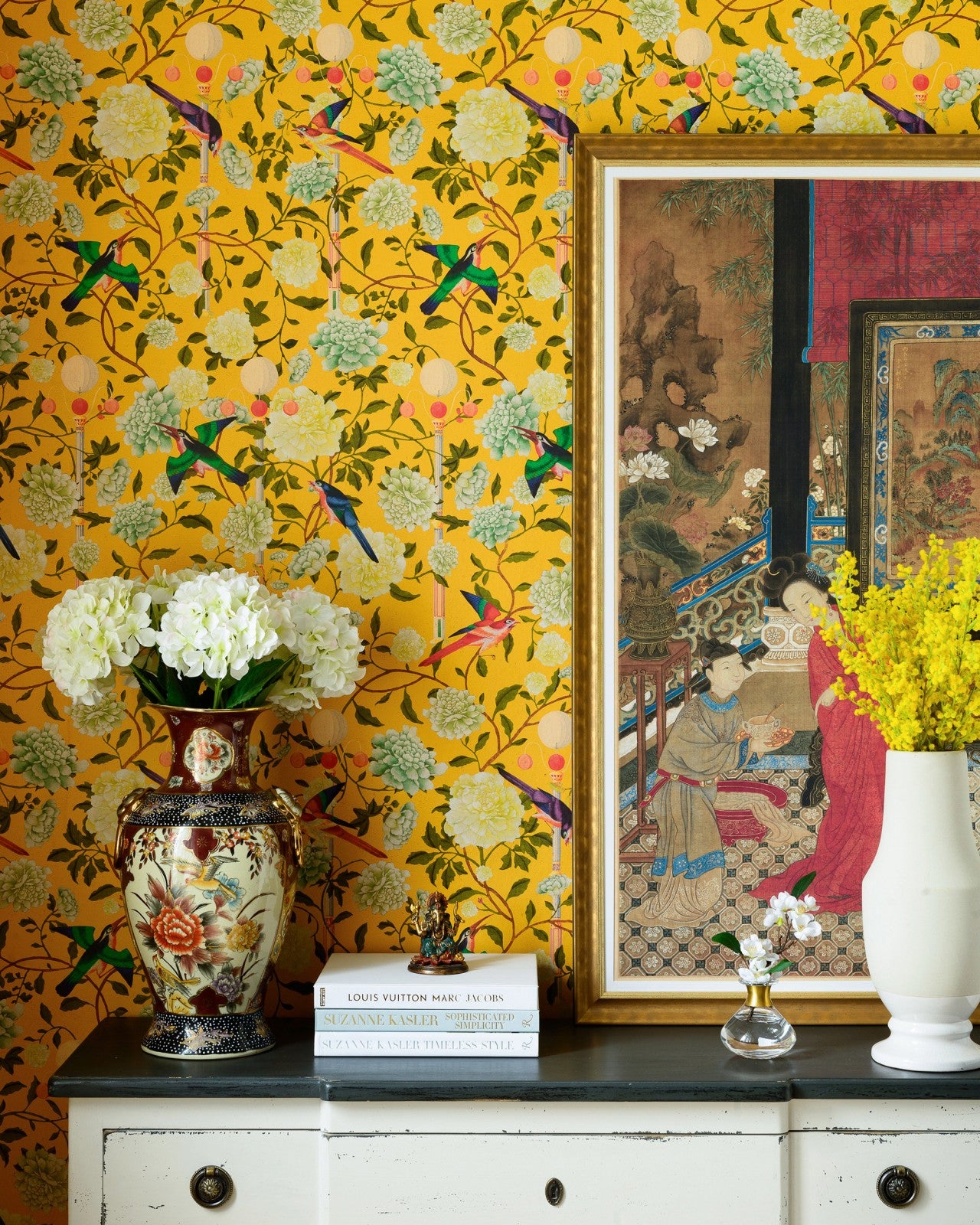 mind the gap - the garden of immortality mustard yellow - wp20590