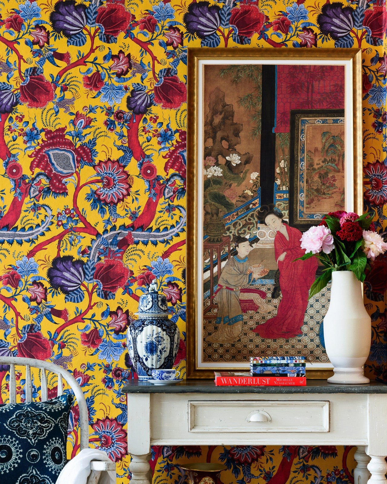 mind the gap - chinese paisley wallpaper - wp20581