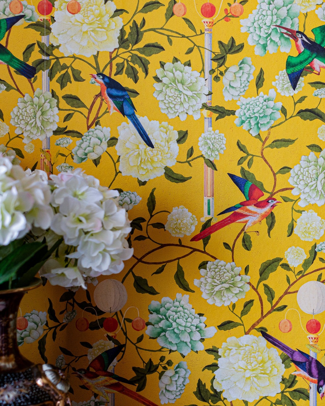 mind the gap - the garden of immortality mustard yellow - wp20590
