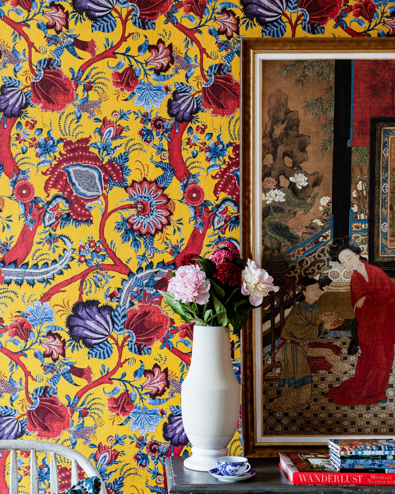 mind the gap - chinese paisley wallpaper - wp20581