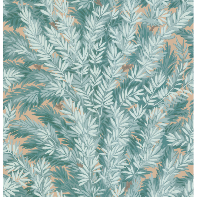 cole & son - florencecourt - teal - 100/1001.cs.0