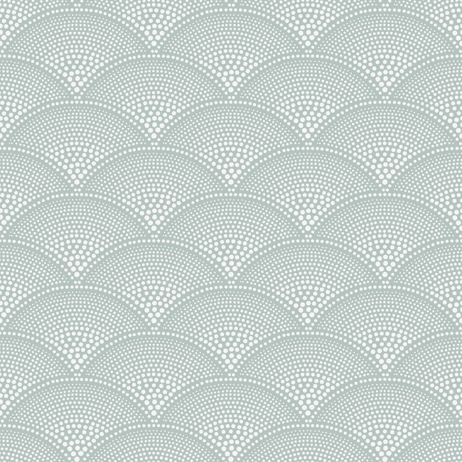 cole & son - feather fan - print room blue - 112/10036.cs.0