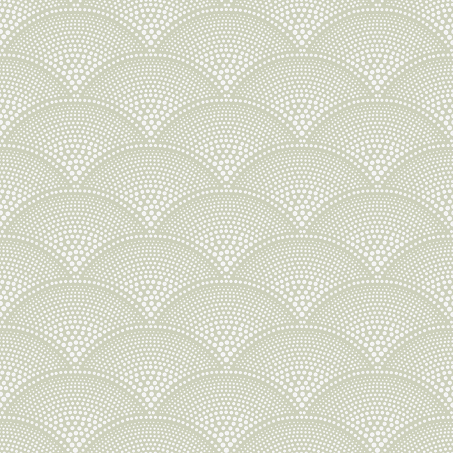cole & son - feather fan - old olive - 112/10037.cs.0