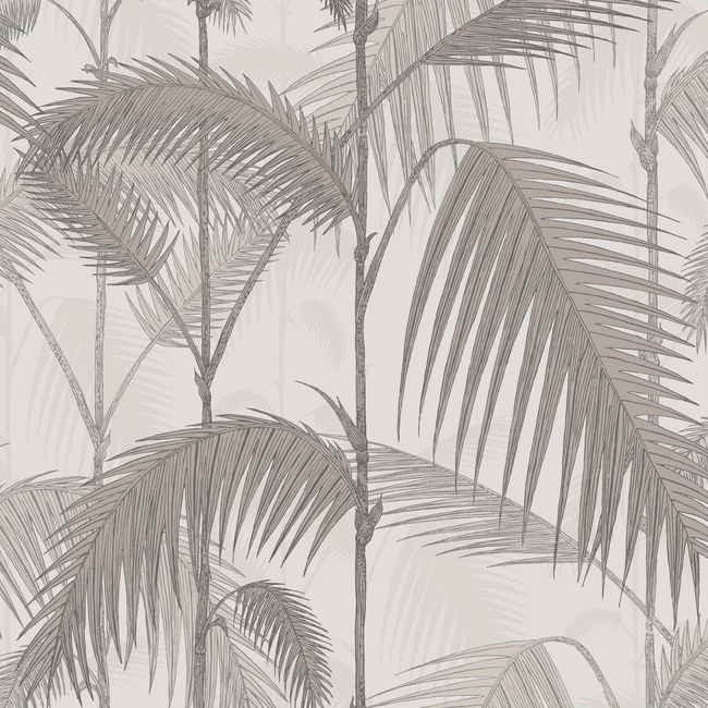 cole & son - palm jungle - stone/taupe - 112/1004.cs.0