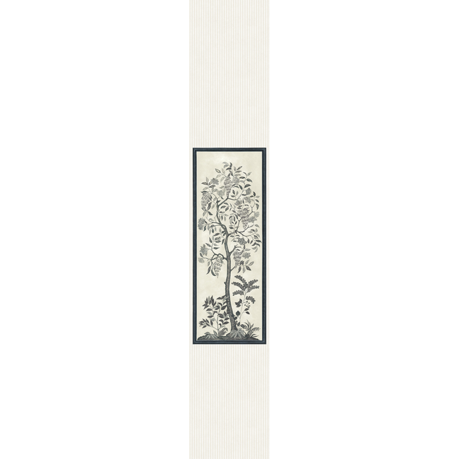 cole & son - trees of eden/eternity - charcoal & parchment - 113/14041.cs.0