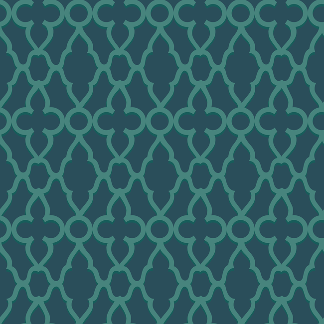 cole & son - treillage - viridian/ink - 116/6023.cs.0