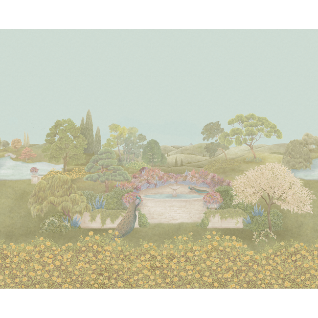 cole & son - idyll - honey citrine - 120/1004.cs.0