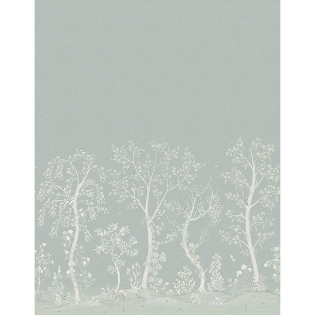 cole & son - seasonal woods - jade / sage pearl - 120/6020m.cs.0