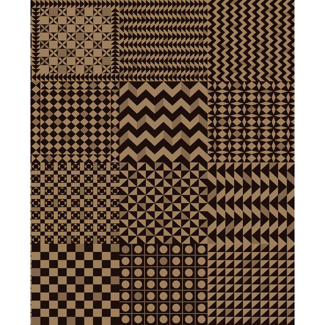 cole & son - geometrico - black & gold - 123/7036.cs.0