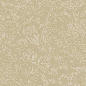 schumacher - grazia - parchment - 1979 - wallpaper