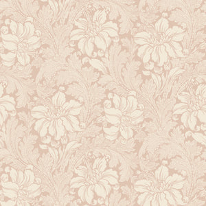 schumacher - acanthus garden - blush - 2009 - wallpaper