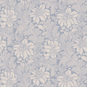 schumacher - acanthus garden - blue - 2010 - wallpaper