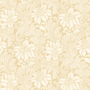 schumacher - acanthus garden - buttercup - 2012 - wallpaper
