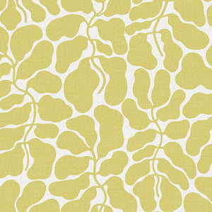 schumacher - my secret garden - ochre - 2074 - wallpaper