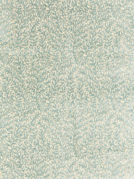 scalamandre corallina velvet lagoon fabric - scala 27077-003
