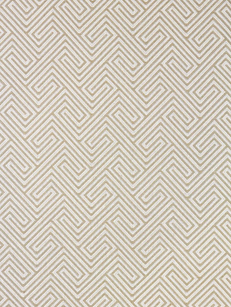 scalamandre labyrinth weave sand fabric - scala 27030-001