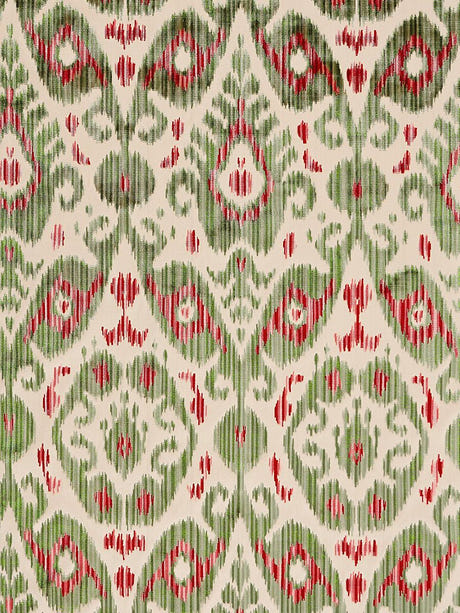 scalamandre tashkent velvet spring green fabric - scala 27015-004