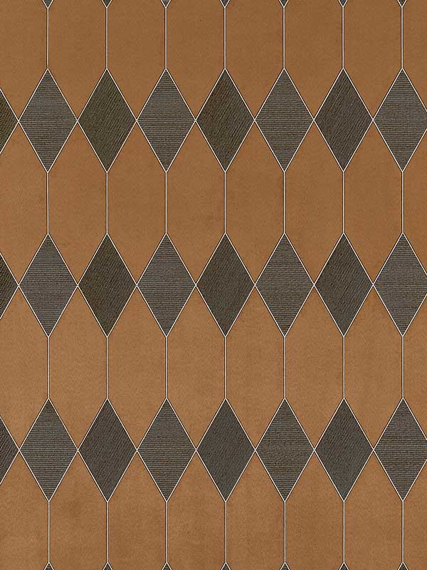 scalamandre sc0002wp88460 cadence bronze wallpaper