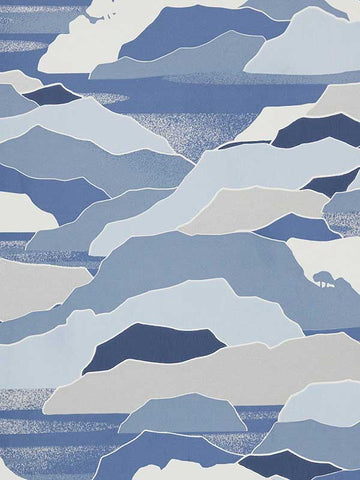 scalamandre - colline bleute wallpaper - wh 000036443
