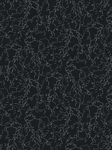 scalamandre - ressemblance ardoise wallpaper - wh 000036462