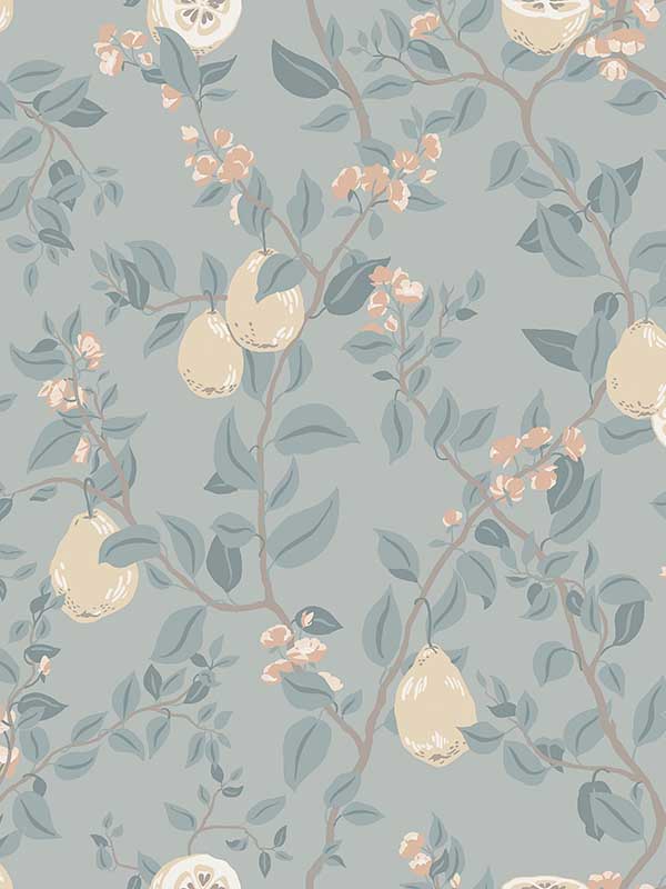 scalamandre wsb00680432 kvitten soft blue wallpaper