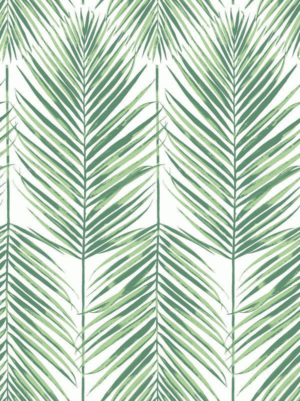seabrook paradise palm greenery wallpaper