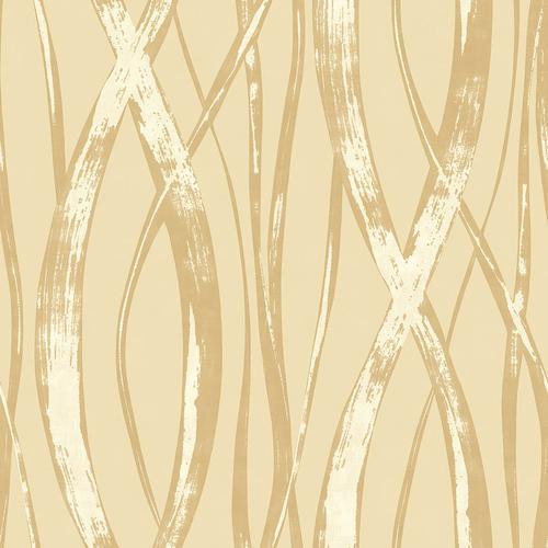 seabrook barbados metallic gold, oat, and off-white wallpaper