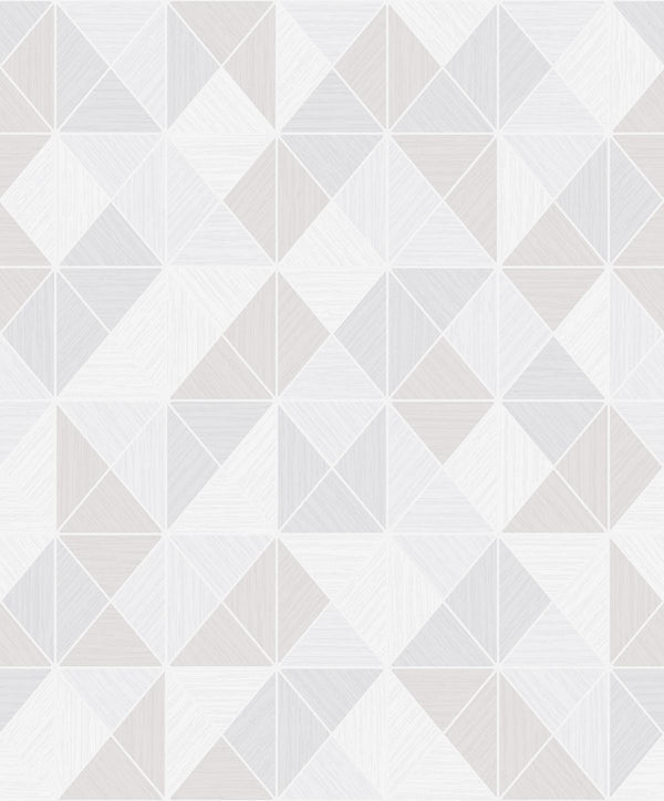 seabrook metallic geo pearl glitter and cream wallpaper