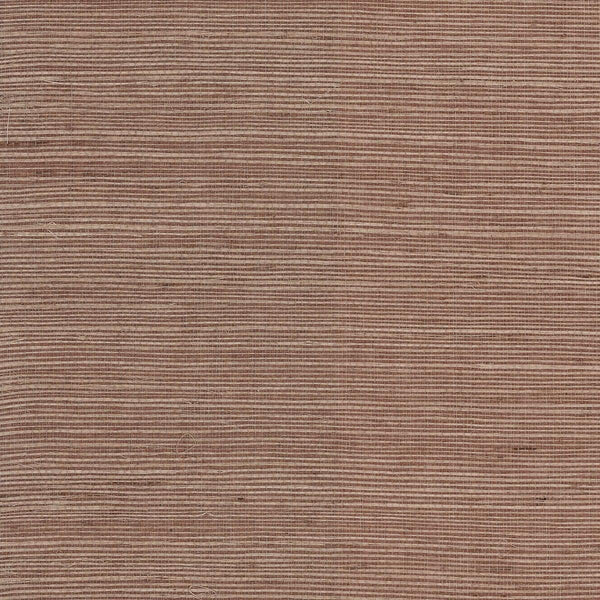 seabrook sisal grasscloth smokey mauve wallpaper