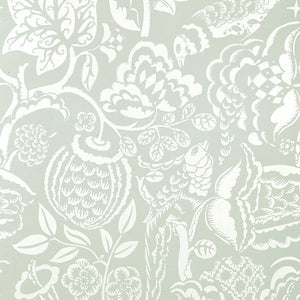 schumacher - uccello - aqua - 5003713 - wallpaper