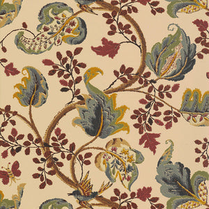 schumacher - fox hollow - document natural - 5004101 - wallpaper