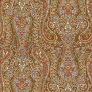 schumacher - isabella paisley - mink - 5004181 - wallpaper