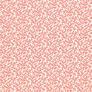 schumacher - coral vine - garnet - 5004415 - wallpaper