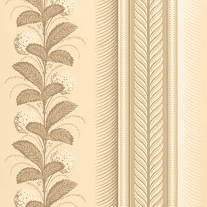 schumacher - hydrangea drape - fawn - 5004453 - wallpaper