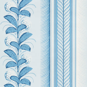 schumacher - hydrangea drape - delft - 5004454 - wallpaper