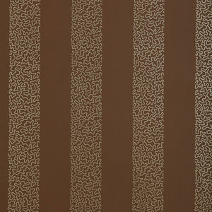 schumacher - beekman stripe - truffle - 5004573 - wallpaper