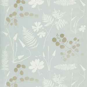 schumacher - modern botanical - slate - 5005011 - wallpaper