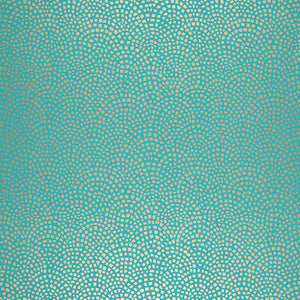 schumacher - mosaic - turquoise - 5005043 - wallpaper