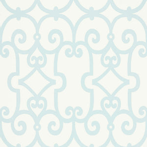 schumacher - manor gate - mineral - 5005051 - wallpaper