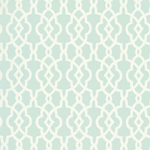 schumacher - summer palace fret - mineral - 5005143 - wallpaper