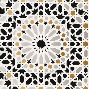 schumacher - nasrid palace mosaic - mica - 5005961 - wallpaper