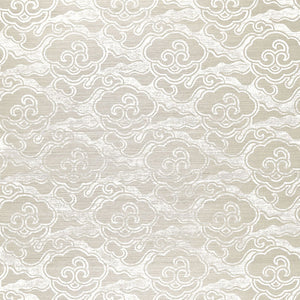 schumacher - cirrus clouds sisal - fog & chalk - 5006062 - wallpaper