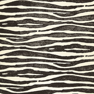 schumacher - ripple sisal - zebra - 5006132 - wallpaper