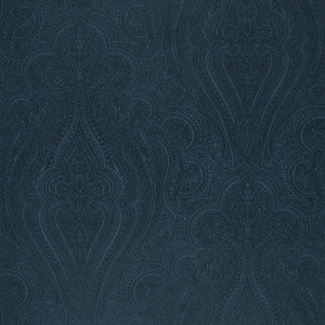 schumacher - breckenridge paisley - lapis - 5006241 - wallpaper