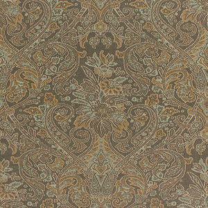 schumacher - sinclair paisley - java - 5006250 - wallpaper