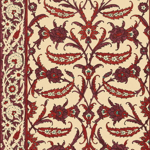 schumacher - topkapi - pomegranate - 5006662 - wallpaper