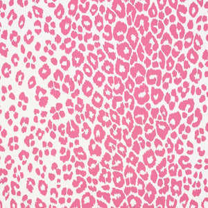 schumacher - iconic leopard - pink - 5007016 - wallpaper